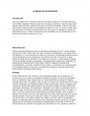 EL RELATO DE UN NAUFRAGO Gabriel José García Márquez