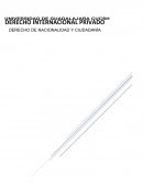 Derecho de nacionalidad y ciudadanía