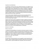 Importancia de Las Matemáticas