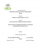 Página Web para Sistema de Control de Unidades Móviles Memoria Tecnica Proyecto