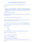 Ejercicios indemnización justo despido