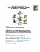 Que sonLas TIC en la formación docente