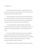 Plan integral de control de riesgos