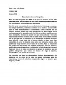 Descripcion de fotografia