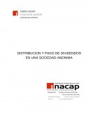 Distribucion de dividendos . SOCIEDADES ANÓNIMAS EN CHILE
