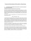 Fundamentos epistemológicos del Psicoanálisis