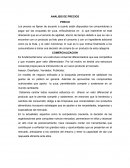 ANALISIS DE PRECIOS COMERCIALIZACION