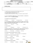 PRUEBA DE CIENCIAS NATURALES UNIDAD 4: “Características de la materia”