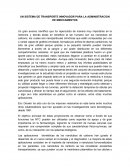 UN SISTEMA DE TRANSPORTE INNOVADOR PARA LA ADMINISTRACION DE MEDICAMENTOS