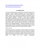La administracion y funciones gerenciales