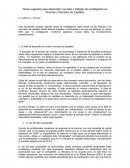 Linea de investiacion de finanzas