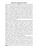 ENSAYO EDUCACION