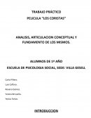 Trabajo pelicula los coristas