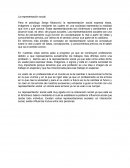 La representación social