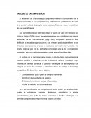 Análisis de la Competencia