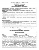 Expresión y apreciación visual, Lenguaje escrito, Cultura y vida social.