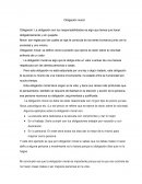 Ensayo de obligacion moral