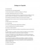 Dialogo de un conflicto telefonico