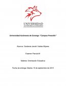 Parcial Examen Orientación Educativa
