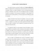 Ensayo calidad precio