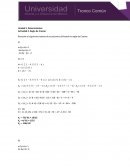 Tarea Regla de cramer