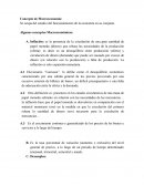 Concepto de Macroeconomia