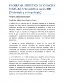 Material de sociologia del desarrollo