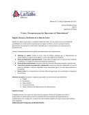 Costos y presupuestos para las operaciones de mantenimiento