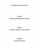 DIRECCION, LIDERAZGO Y COMUNICACIÓN