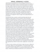 Armas, Germenes y Acero