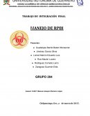 TRABAJO DE INTEGRACIÓN FINAL MANEJO DE RPBI