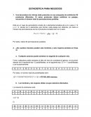 Estadística para negocios