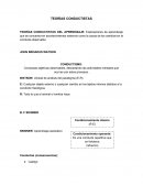 Teorias Conductistas