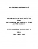 Sena. ANALISIS DEL EVENTO