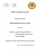 RESPONSABILIDAD SOCIAL Y AMBIENTAL EN LA INDUSTRIA MINERA