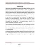 Trabajo comportamiento organizacional aplicado a una empresa