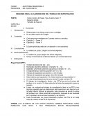 Esquema para elaborar un trabajo de investigacion