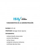 BLOQUE DE FUNDAMENTOS DE LA ADMINISTRACIÓN