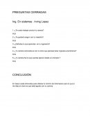 Cuestionario a ingeniero