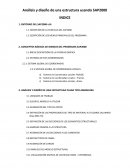 Análisis y diseño de una estructura usando SAP 2000