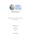 Análisis de la Balanza de Pagos de los ultimos cinco años