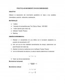 MOVIMIENTO EN DOS DIMENSIONES