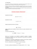 Cálculo de maquinaria