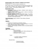 Paso pusado aprendo con cuidado