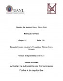 Organizacion y jerarquizacion