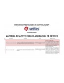 MATERIAL DE APOYO PARA ELABORACION DE REVISTA