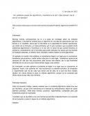 Problema algoritmico y heuristico