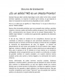 Discurso de Graduacion