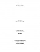 EJERCICIOS MODULO 3 Economia financiera