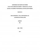 COMO SE DA LA TESIS DEL ESTRES ESTUDIANTIL